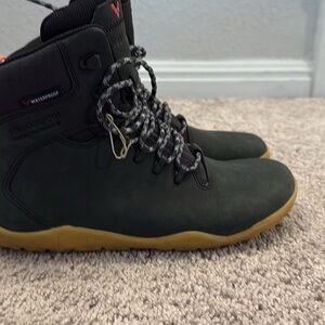 Vivo Barefoot Black Thermal Boots